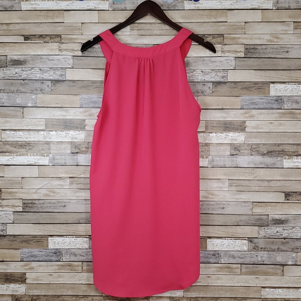 Hot Pink All For Color Sleeveless Dress - Picture 5 of 7